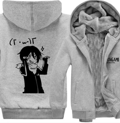 Новая зимняя толстовка с капюшоном Noragami yato аниме пальто мужская и женская