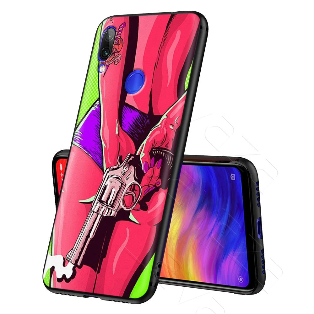 Горячая сексуальная девушка чехол для Xiaomi Redmi Note 8 9 S K30 Pro MI MAX 3 6 SE A1 A2 A3 10 Lite Plus 8A F1 |