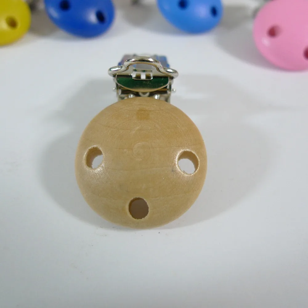 25 шт. зажимы для соски из нержавеющей стали|baby pacifier clip|pacifier clipswood baby clips |