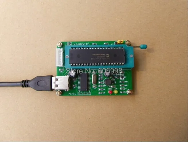 Многофункциональный Тип PICKit2 PIC Эмулятор программатор|programmable logic|programmer cardpic programmer