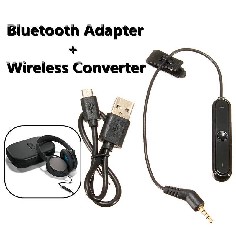 Новое поступление 2 5 мм Bluetooth-кабель для наушников Boss QC3 Bluetooth-адаптер кабель