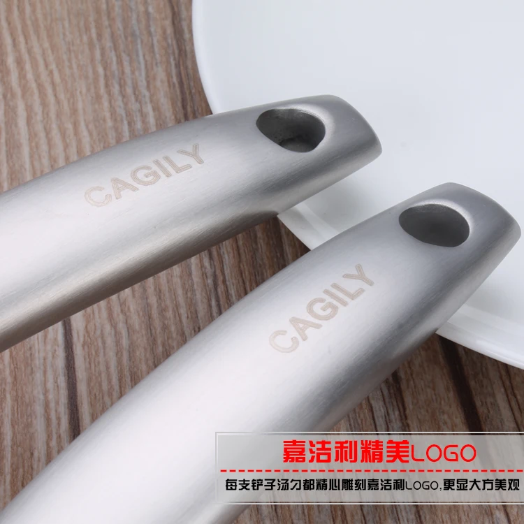 Утолщенная Высококачественная кухонная лопатка из нержавеющей стали для