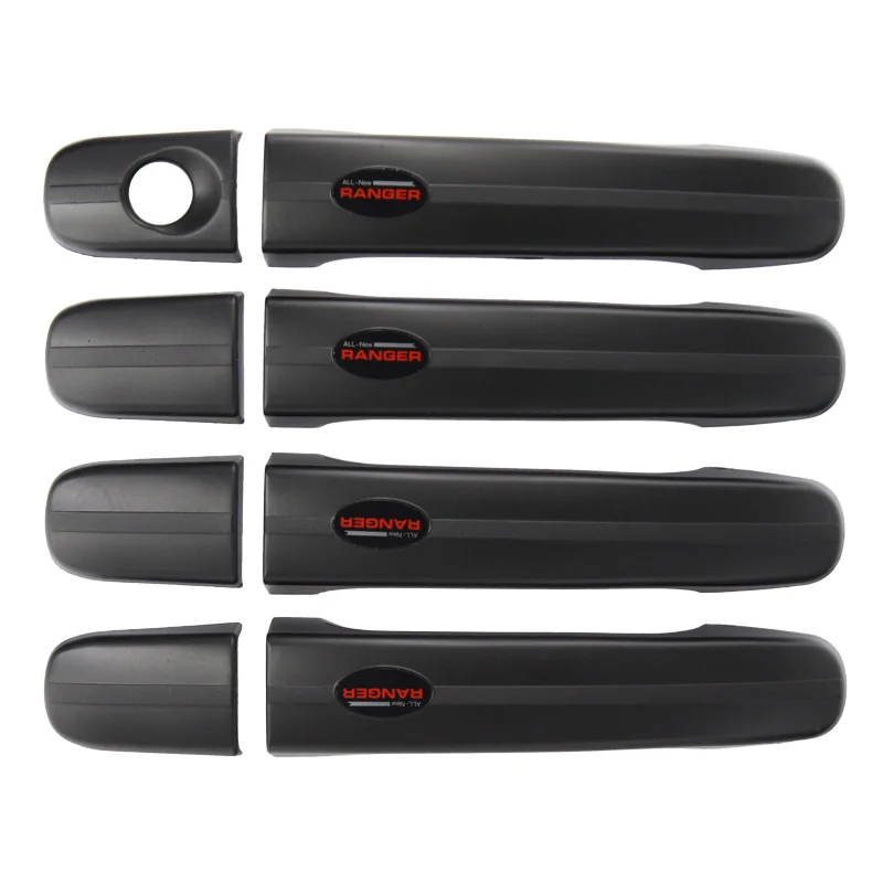 Handle Covers Exterior Door Handles Protection For Ford Ranger 2012-2018 Accessories 4 Doors 4x4 Auto Body Parts | Автомобили и