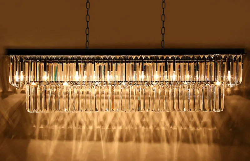 Американская кантри хрустальная люстра для гостиной ресторана бара кафе