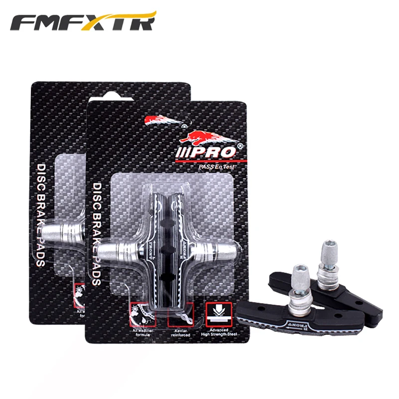 

One Pair Mountain Road Bike Brake pads MTB Bicycle Braking V-Brake Holder Shoes Rubber Blocks Durable Cycling Accessories