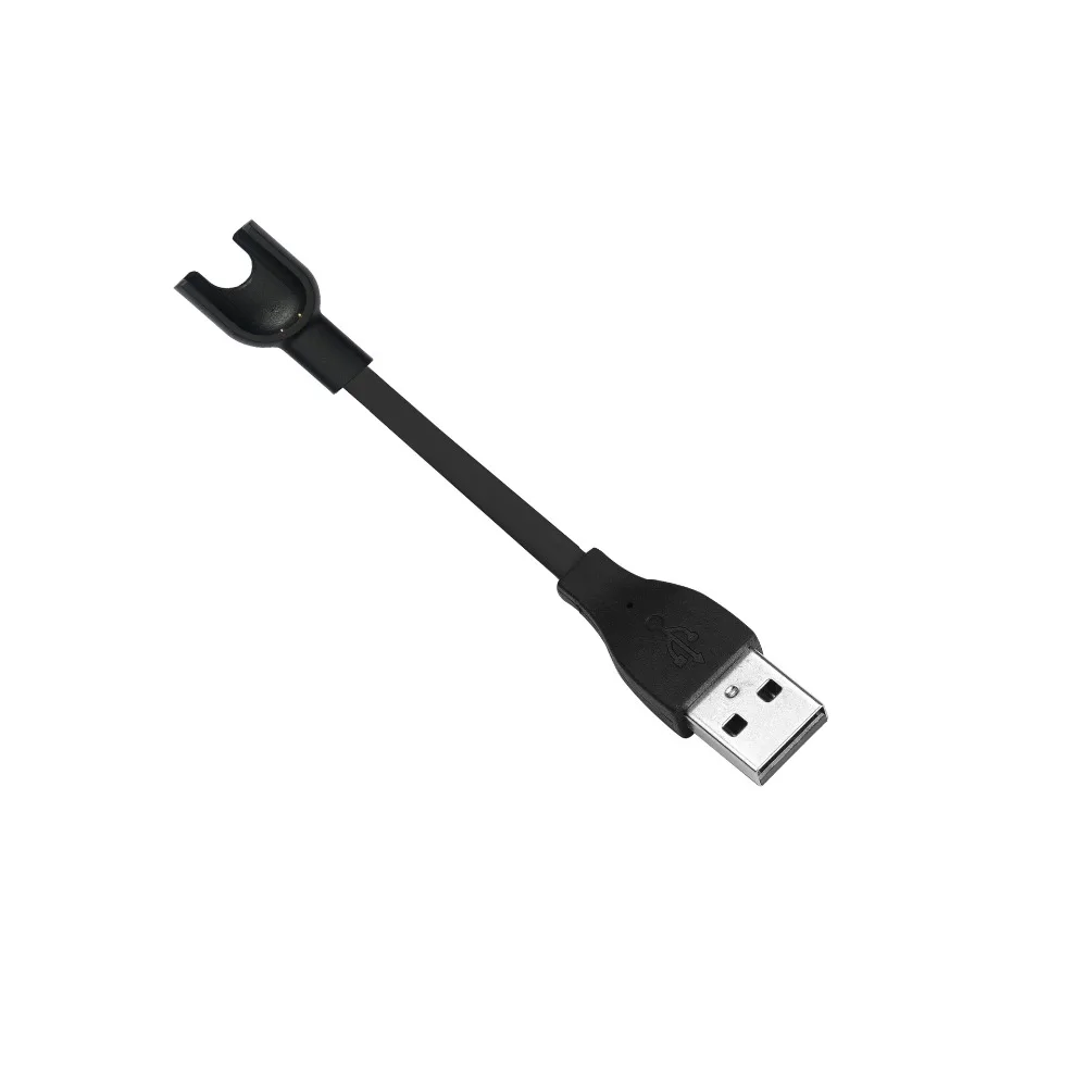 Высокое качество Портативный USB Зарядное устройство кабель черный Носимых
