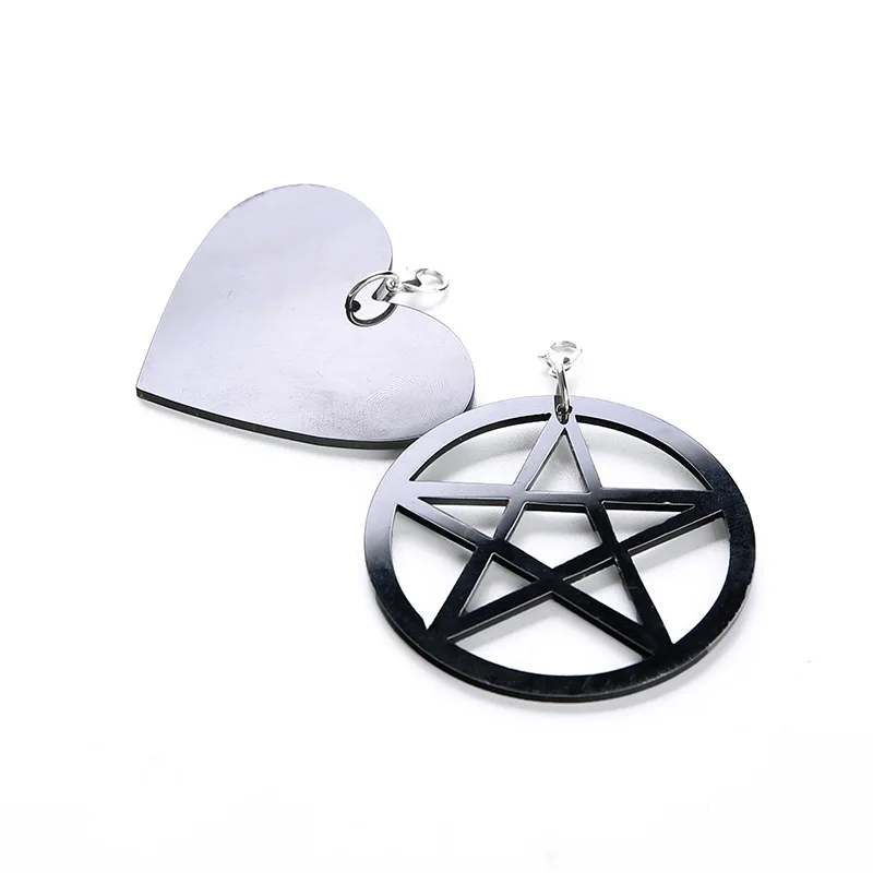 Modis женский черный короткий жилет пятиконечная в виде звезды и сердца