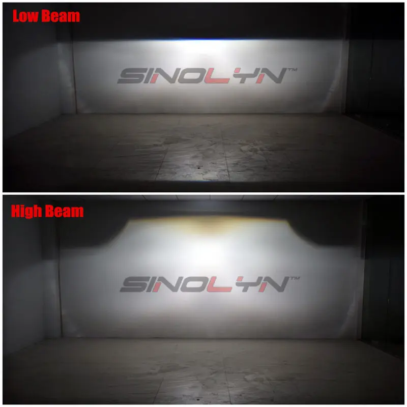 Sinolyn Bi xenon PTF полный комплект линз противотуманный светильник H11 H8 H9 светодиодный