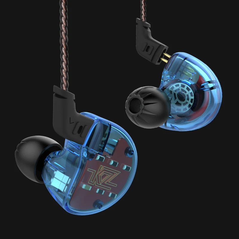 Новинка 100% оригинальные KZ ZS10 4BA + 1DD 10 драйверов наушники вкладыши HIFI 3 5 мм