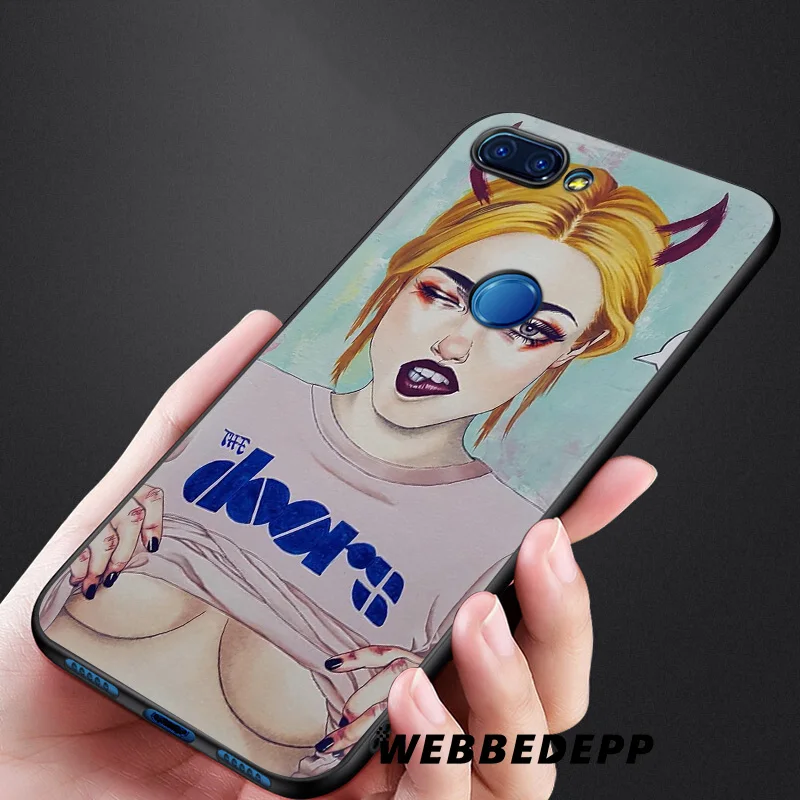 WEBBEDEPP Sexy Girl Funny Cool Soft Silicone Case for Xiaomi Redmi Note 7 6 6A 5 4 4X 4A S2 Plus Pro Lite Go |