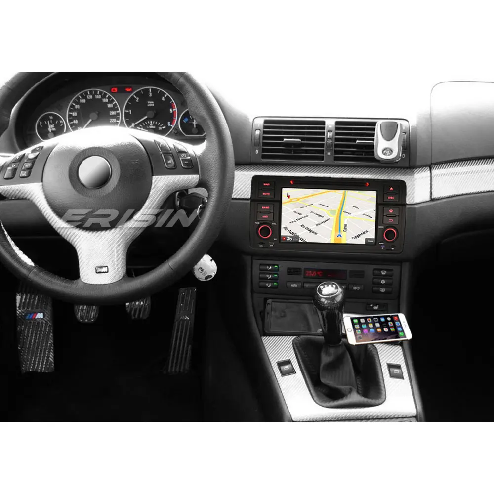 Erisin ES7546B 7 &quotAndroid 8 0 автомобиль dvd Octa core DAB + Система контроля давления в шинах OBD BT 4G