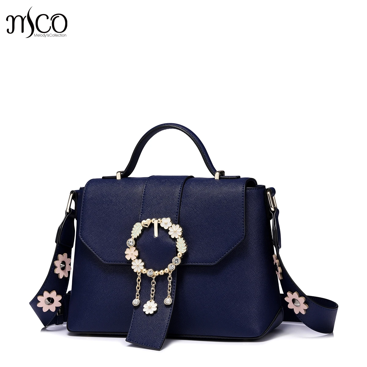 2017 Delicate Flower jewelry luxury handbag women bags designer brand shoulder female small crossbody bag for girls strap | Багаж и сумки