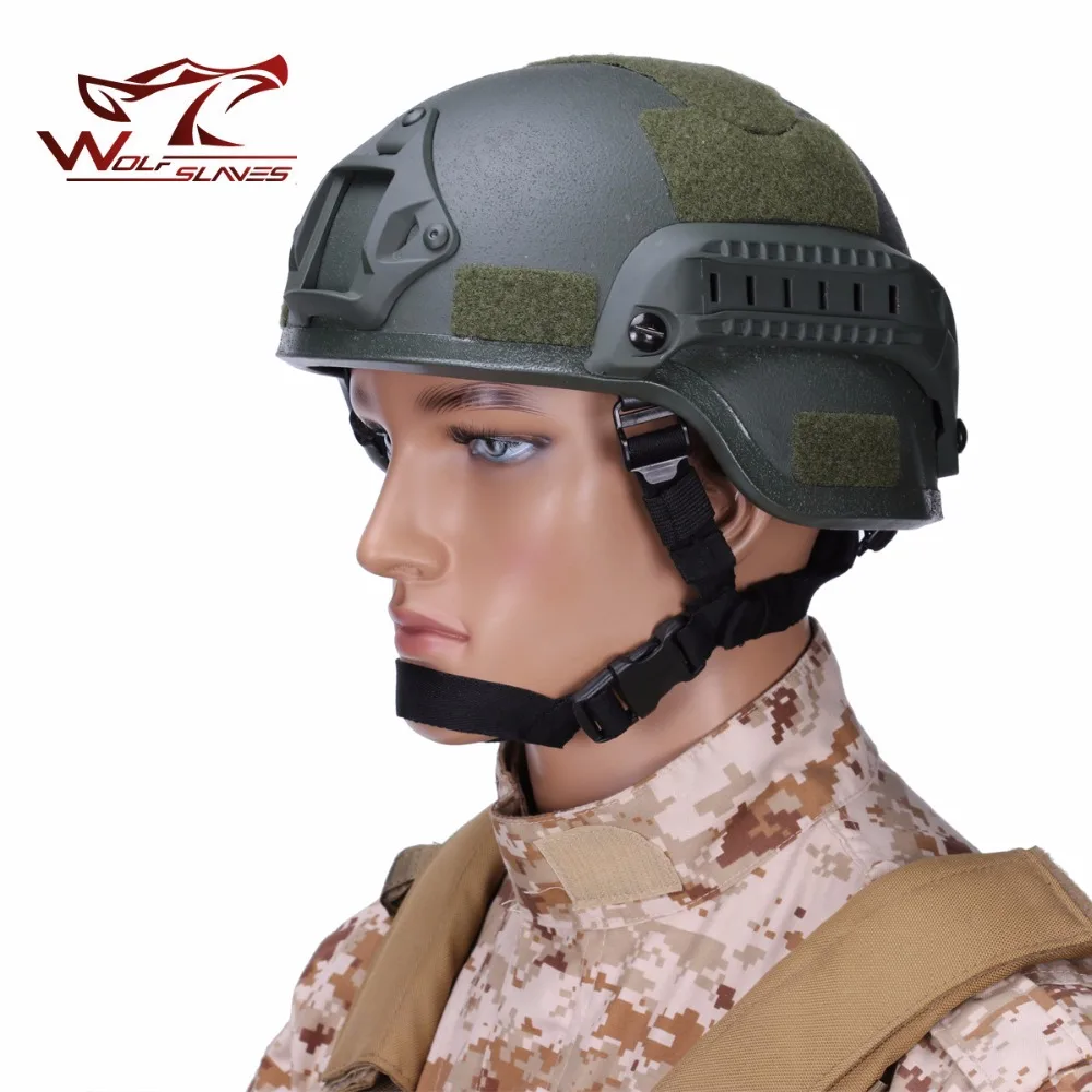 Тактический шлем MICH 2000 экшн версия военные силы защитные шлемы для охоты