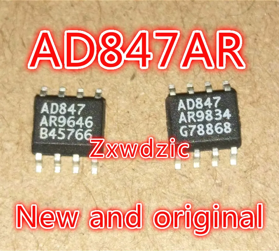 

5 шт. новый оригинальный AD847ARZ AD847AR SOP-8 IC высокоскоростной маломощный одиночный op amp