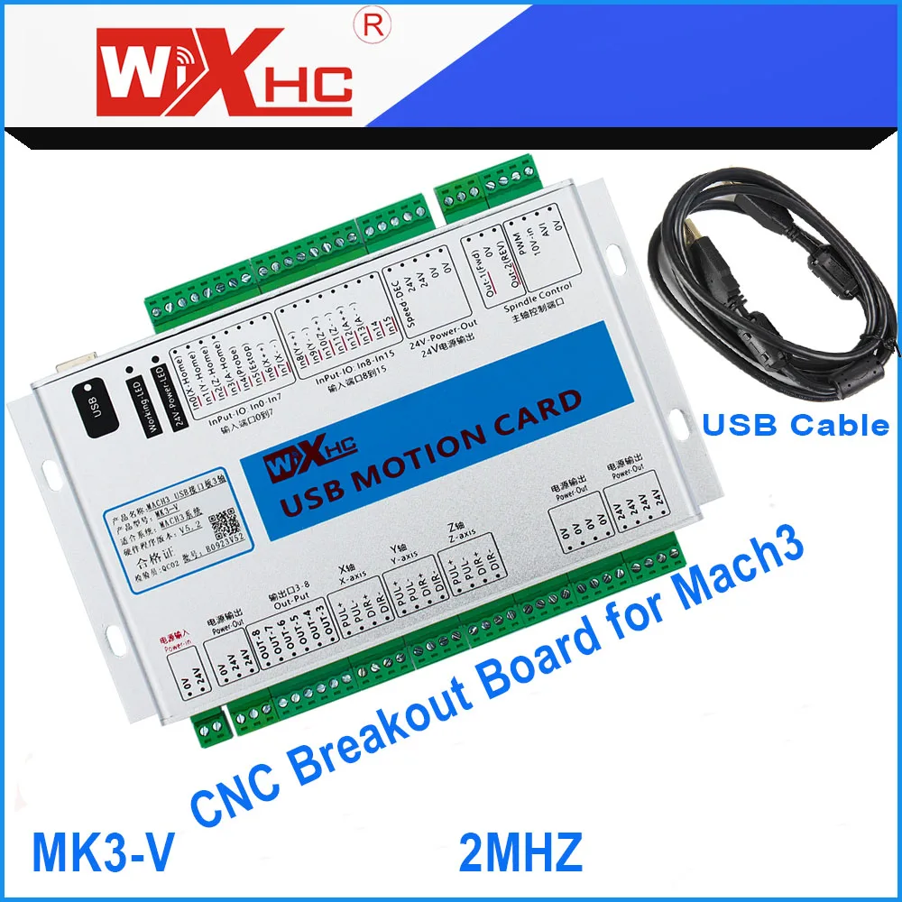 USB маршрутизатор XHC 5 го поколения с 3 Осями 2000 кГц|board board|board cnccnc board axis |