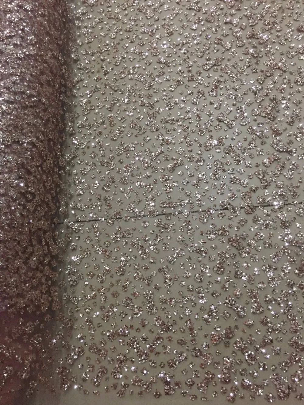 fast shipping 5yards XD001# stock nude pink gold color 61# luxury lace shining glitter for wedding /lady dress sawing | Дом и сад