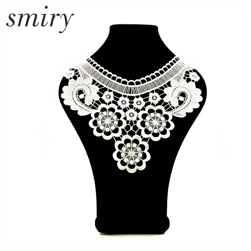 Smiry 1 шт. цветочный букет вышивка декольте свадебное платье кружевной воротник