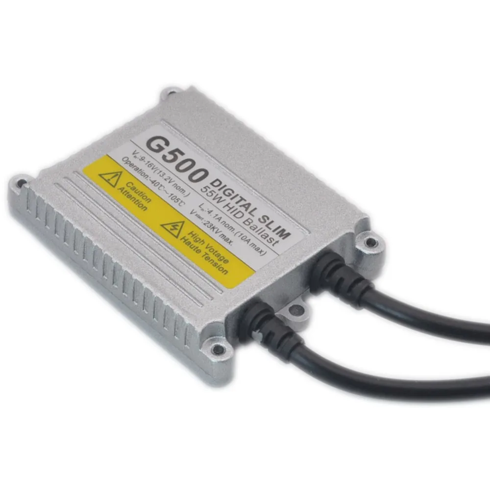 1 шт. AC 55 Вт HID балласт G500 цифровой конверсионный ксеноновый блок зажигания для
