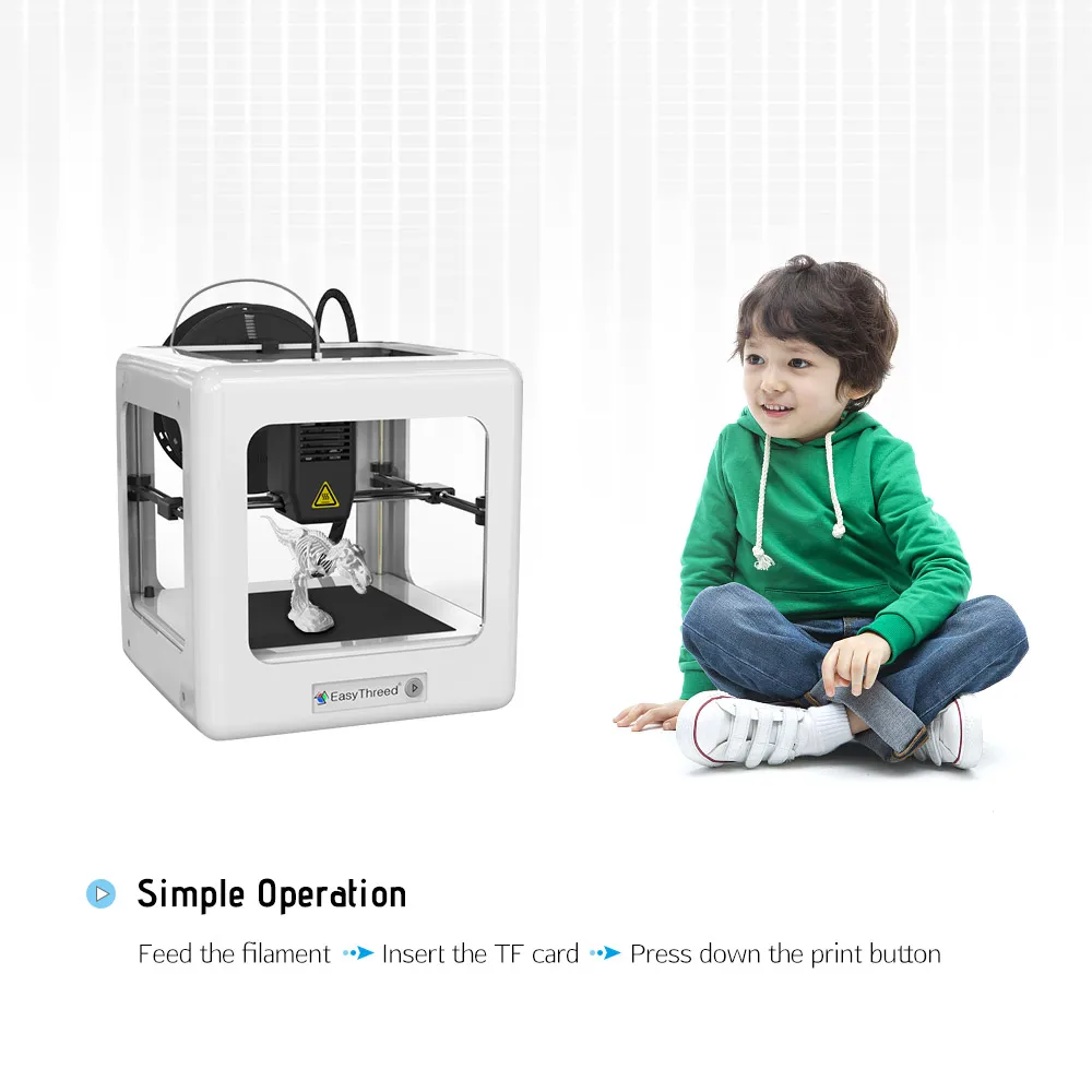 2018 Новый E3D Nano настольный 3D принтер начального уровня для детей студентов без
