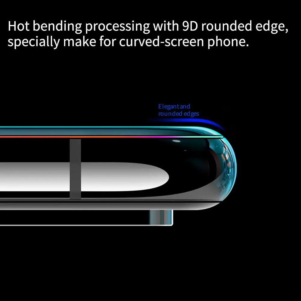 Для Huawei P40 Pro Plus P30 Полное покрытие Закаленное стекло Защитная пленка NILLKIN 3D DS + MAX