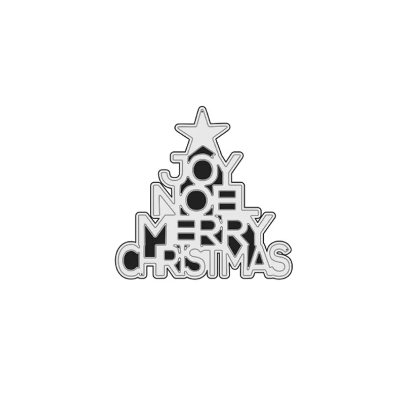 DiyArts Merry Christmas Tree штампы для скрапбукинга 1 шт. рукоделия новинка 2018 тиснение
