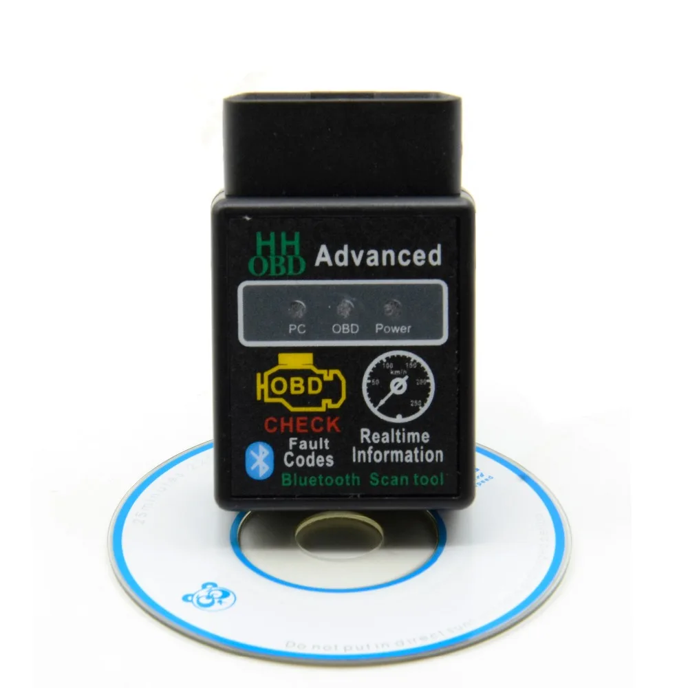 Фотоаппаратное обеспечение ELM327 V1.5 PIC18F25K80 чип V 1 5 Bluetooth для Android OBD2 сканер