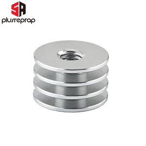 Запчасти алюминиевый круглый мини теплоотвод для M6 Нитки горла  радиатор горло   трубки вентури DIY hotend для 3D RepRap j-глава экструдера 3d принтер экструдер