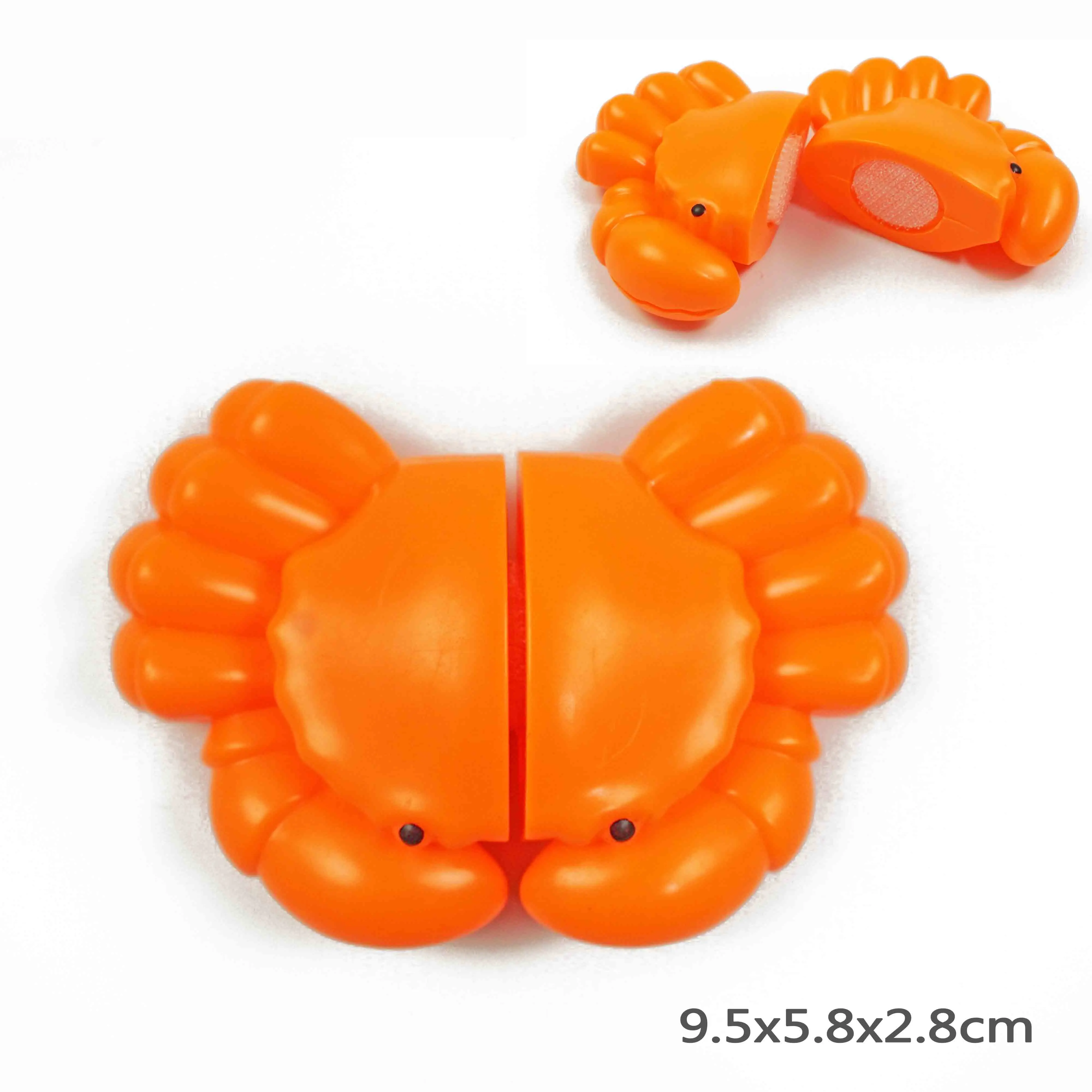 Crab Детские кухонные режущие игрушки, миниатюрная посуда и игрушки для еды, палочки для еды, ролевые игры, пластиковые Детские обучающие игрушки - Цвет: Crab