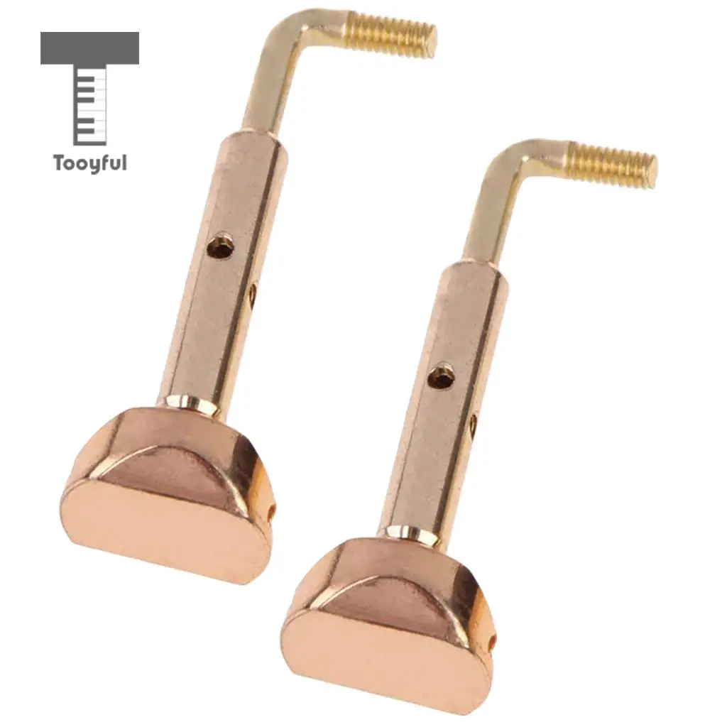 2 шт. медные зажимные винты для подбородка скрипки 3/4 4/4|violin chin rest|chin restchinrest screws |