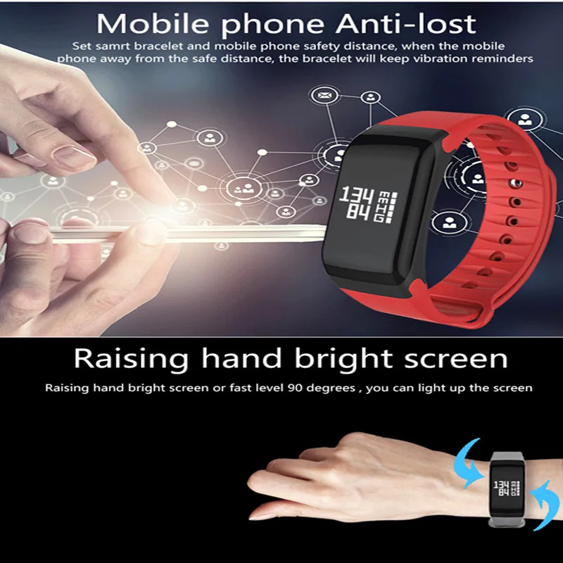 Умный браслет с пульсометром тонометром оксиметром и монитором