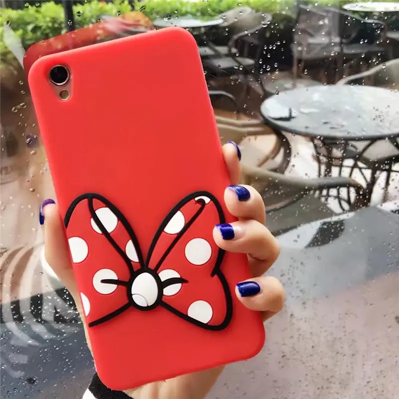 Q UNCLE Cartoon Minnie Mickey Mouse Soft Silicon Shockproof Phone Cases For Huawei P8 Lite P9 P10 lite Plus Mate 7 8 9 |