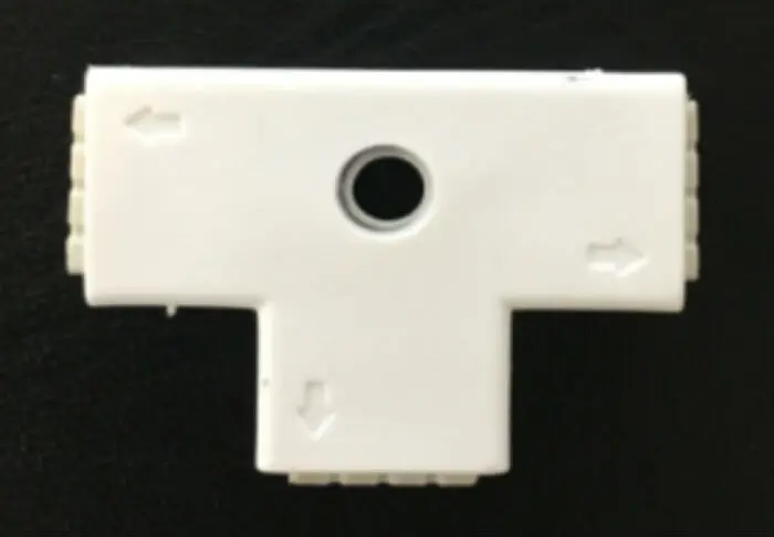[Seven Neon] Бесплатная доставка пластиковый cnorner L T X shape 4PIN 10 мм FPC 5050 3528 RGB разъем