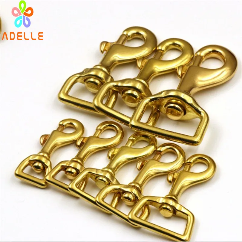 2x Карабин из меди прямоугольной формы с поворотным кольцом для крепления квадратных сумок, палаток для животных, поводков, кольца для ключей. Свободная доставка. ГОРЯЧО.