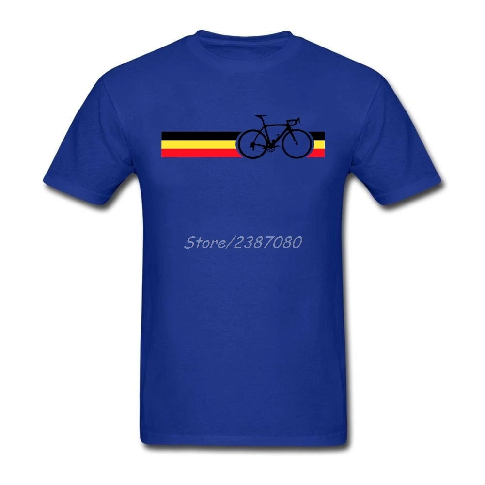 Biker Stripes Belgium T Shirt Cotton Short Sleeve T-shirts For Men Fashion Couple Big Size Tee Shirts Homme | Мужская одежда