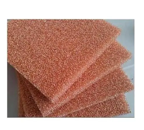 

1pc Copper Cu Foam Plate Sheet various size thickness 2*100*100mm