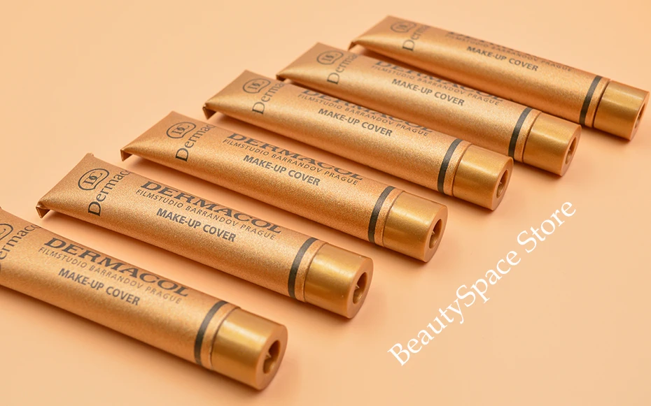 Dermacol покрытие для макияжа Аутентичное 30 г праймер консилер база профессиональная лицо Dermacol макияж палитра для контурной основы макияжа