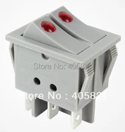 Двойной выключатель с двойной подсветкой|switch hairpiece|switch heatboat rocker switch panel |