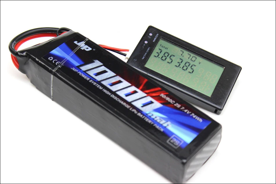2 шт. JMP Lipo батарея 2S 10000 мАч 7 4 В Аккумулятор 50C для TRAXXAS X MAXX SPARTAN DCB M41/ARRMA NERO/AX90038|lipo