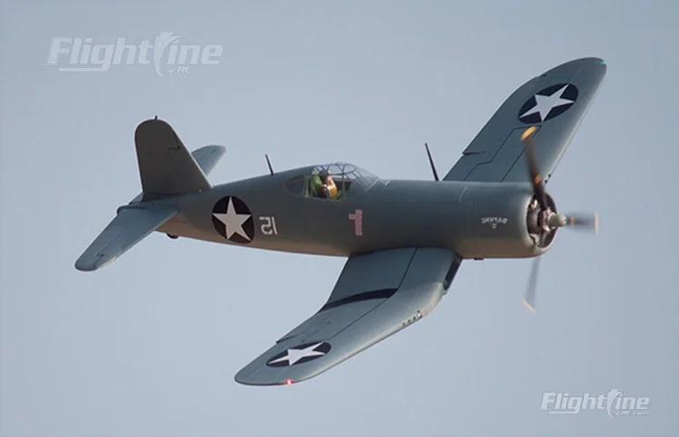 Flightline F4U-1D Corsair "Bubble Top" и F4U-1A Corsair "Birdcage" 1600 мм(6") Размах крыльев-RC пропеллер самолет PNP