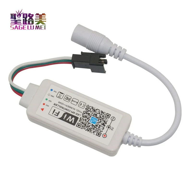 WiFi LED SPI контроллер DC 5V 12V Magic Home Android IOS APP умный беспроводной светодиодный мини
