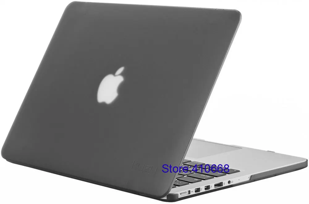 Матовый чехол с кристаллами для Apple Macbook Air Pro retina 11 12 13 15 Touchbar, сумка для ноутбука, чехол для Mac book 11,6 13,3 15,6 дюймов - Цвет: Gray