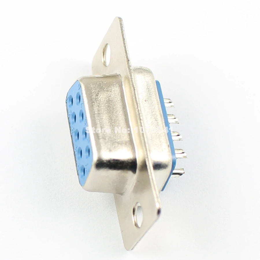 100 шт. D SUB 9 контактный женский припоя Тип разъем адаптера 2 ряда DB9F|l connector|row pin |