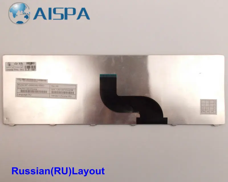 Новая клавиатура для ноутбука Acer Aspire 7745ZT 5739/g 8940/g 5738DZG 5738PG 5738PZG 5538-1096 5542N 7540/G Русская