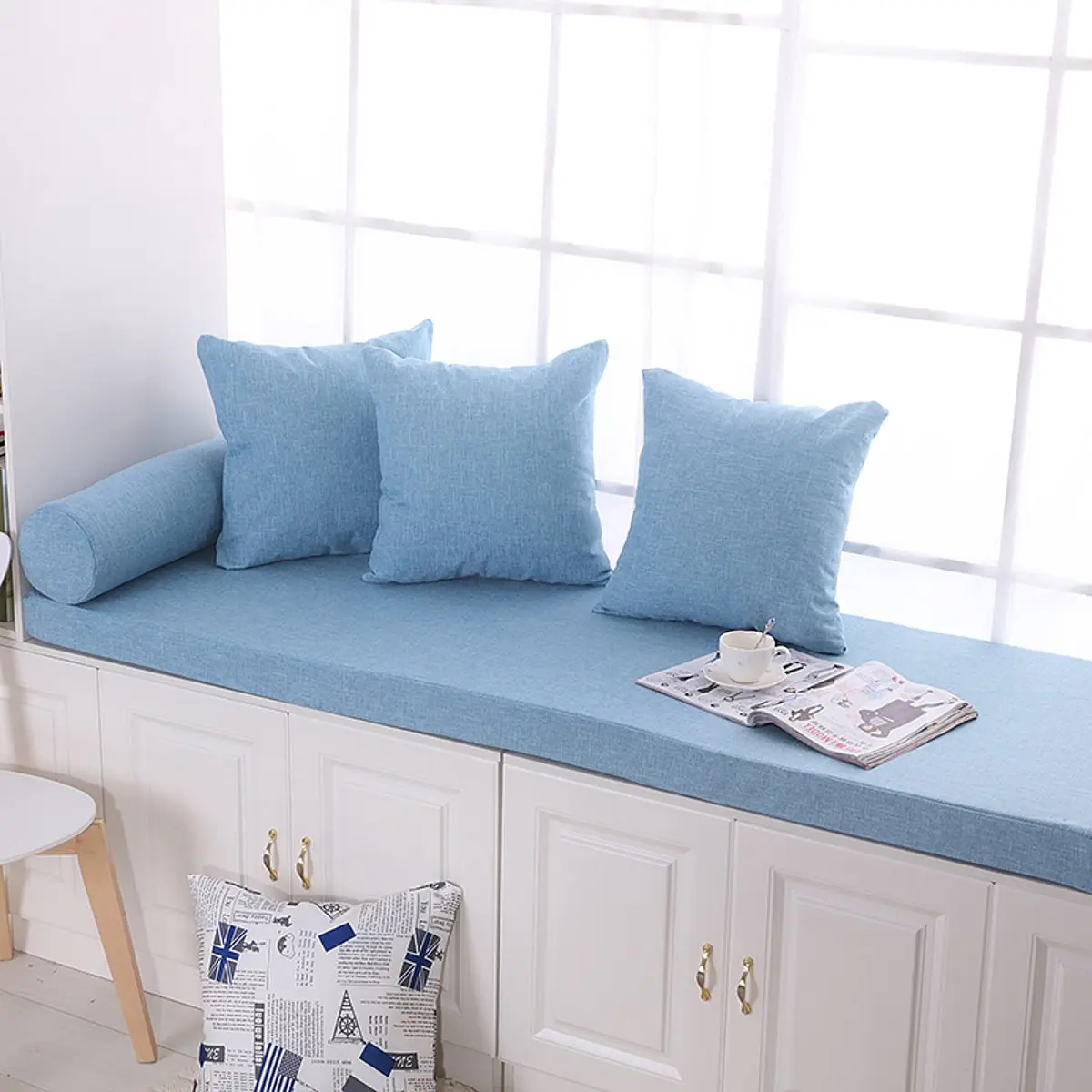 

High Density Seat Foam Rubber Replacement Polyurethane Upholstery Cushion Pad Black Soft Firm Foam Sheet Cushion Pads 200X60X5cm