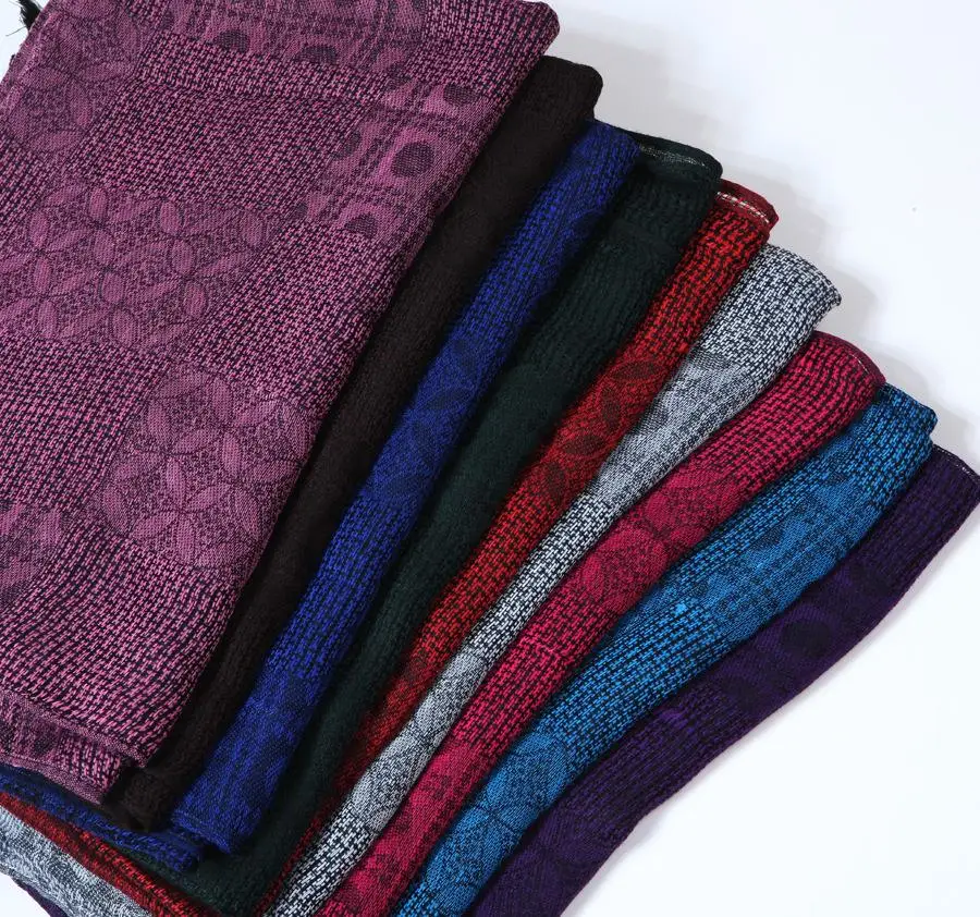 Новинка 2016 кистями жаккарда шарф шаль женская утепленная женщин зимний Женская