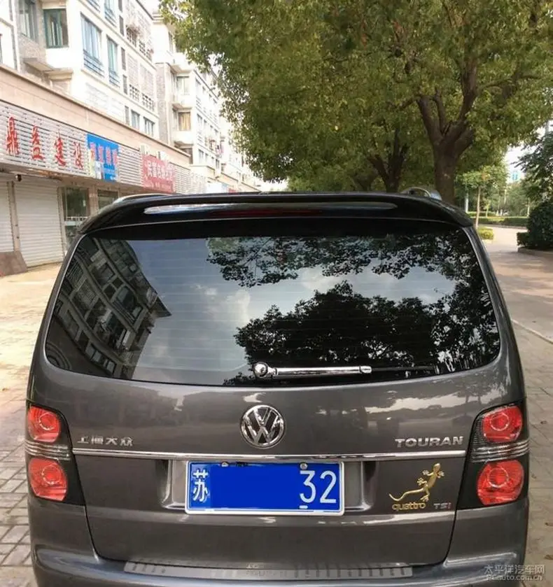 Используется для VW touran спойлер 2004 2016 высокого качества ABS Материал живопись цвет