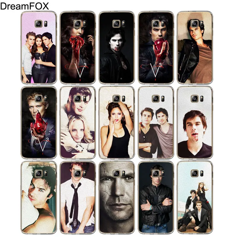 DREAMFOX M304 Дневники вампира Мягкий силиконовый чехол из ТПУ для Samsung Galaxy S5 S6 S7 S8 S9 S10 5G