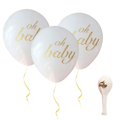 9 шт. Baby Shower Декор Пол раскрыть вечерние Беременность на день рождения золотого