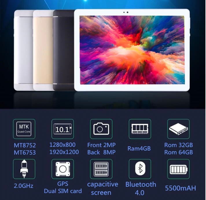 Бесплатная доставка Android 9 0 Оригинал 10 1 дюйма 3g/4G LTE телефона tablet PC 8 Octa Core