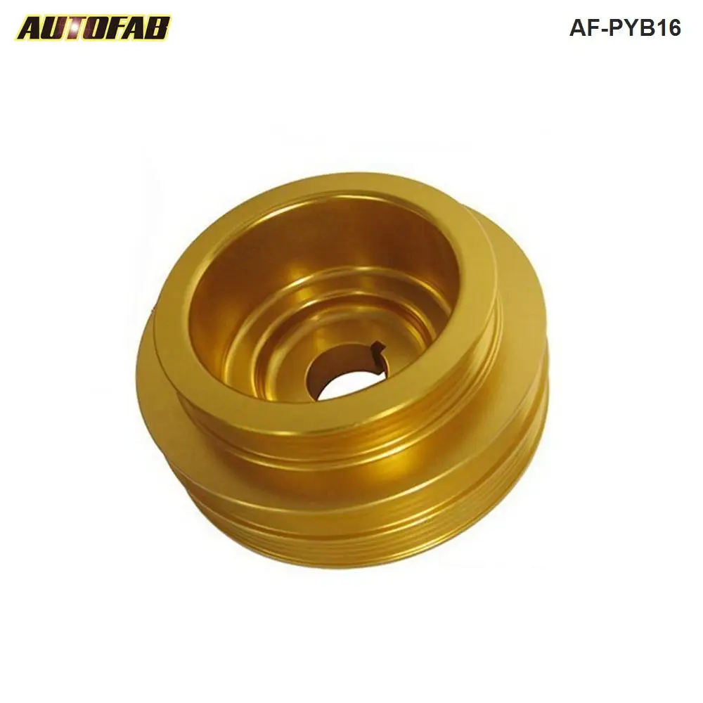Алюминиевый карданный шкив коленчатого вала для Honda 99-01 94-01 B18 B16 Civic Jdm AF-PYB16
